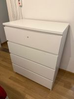 IKEA MALM Kommode mit 4 Schubladen – weiss