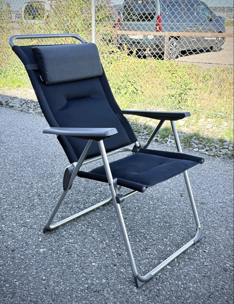 Lafuma Stühle: Lafuma Klappstuhl mit Fusshocker – Gebraucht aus Glattbrugg von Pischte.Brockenhaus