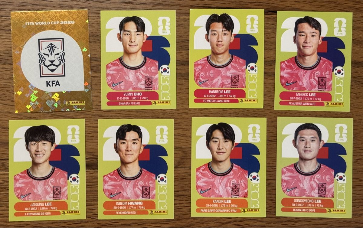 Panini Sammelbilder & Trading cards: Panini Sticker WM 2026 - Korea – Neu (gemäss Beschreibung) aus Mägenwil von Goldfire