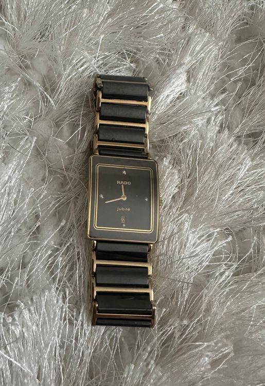 Montre Femme Rado Diastar Intégral Jubilé - 18x22 Mm - Mouvement Quartz Suisse - Occasion