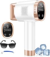 Haarentfernungsgeraet IPL Weiss/Roségold fast neu