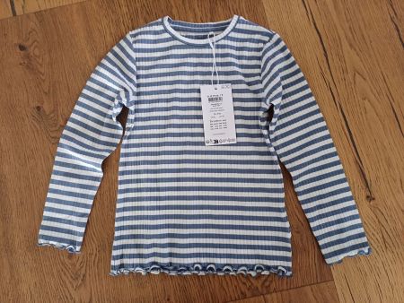Neues Langarmshirt, gestreift, Gr. 110 von Name it