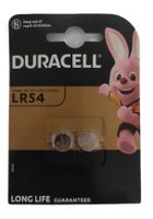 Duracell LR54 Knopfzellen | Batterien | 2 Stück | NEU & OVP!