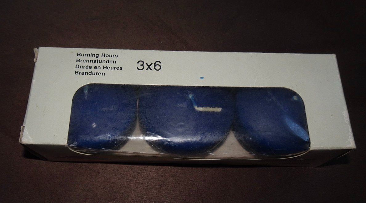 Candele: Bougies flottantes neuves Molca – Nuovo e nell'imballaggio originale da Châtelaine venduto da fil_7lqg