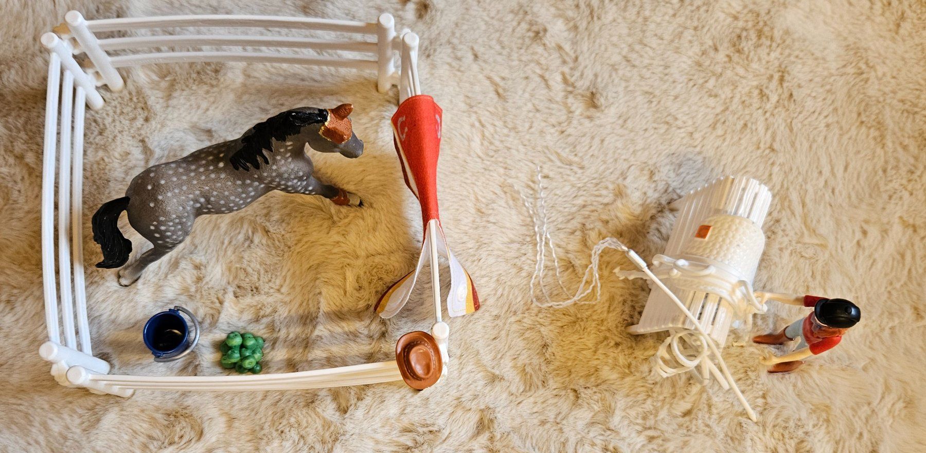 Schleich Giocattoli: Schleich Voltigier Set – Usato da Muolen venduto da xania82 1