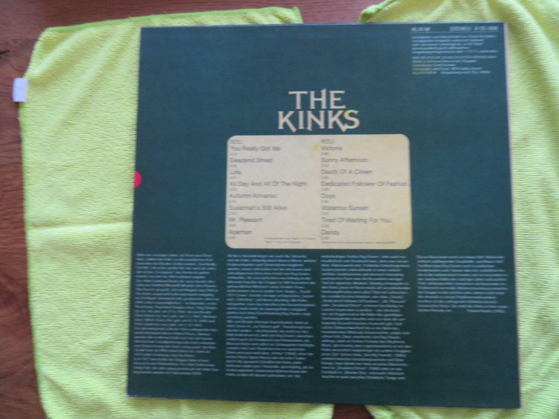Dischi in vinile: The Kinks Schallplatte - Top Zustand! – Nuovo (secondo la descrizione) da Zürich venduto da max_cp5f 1