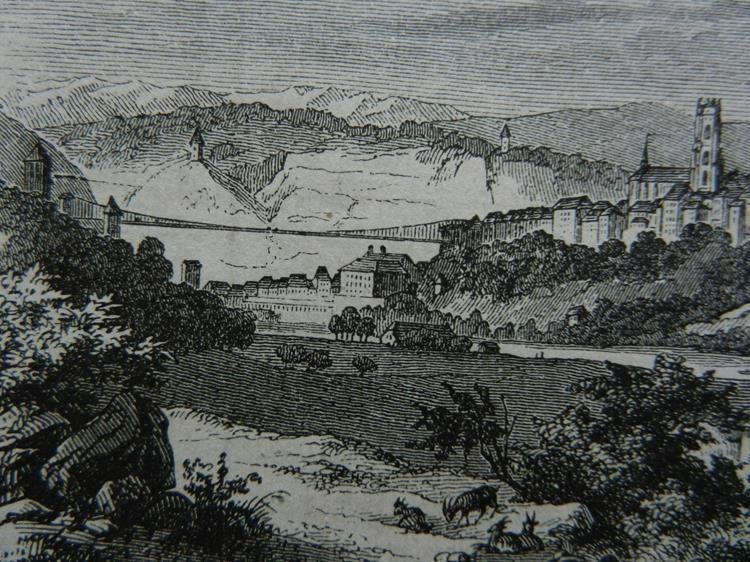 Incisioni: Fribourg Freiburg – Usato da Risch venduto da Rischli15 4