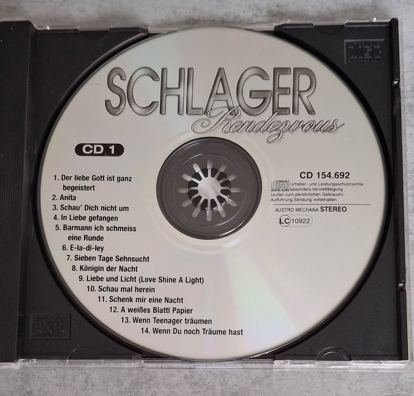 CD: Schlager Rendezvous CD 1 – Usato da Reinach BL venduto da Chela04 2