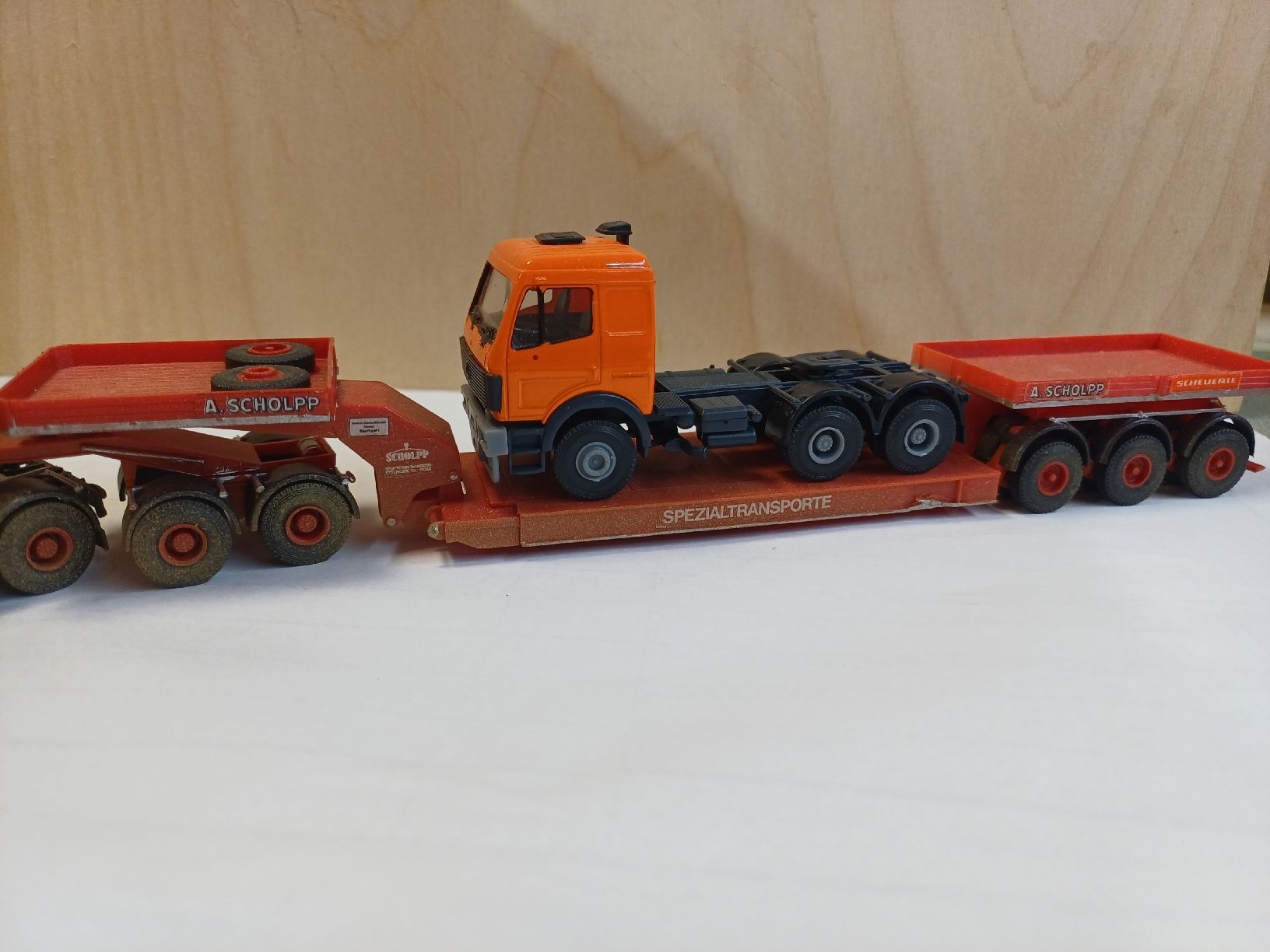 Kibri Modellini d'auto: 2x Mercedes Schwerlastzug  – Usato da Seon venduto da man78 1