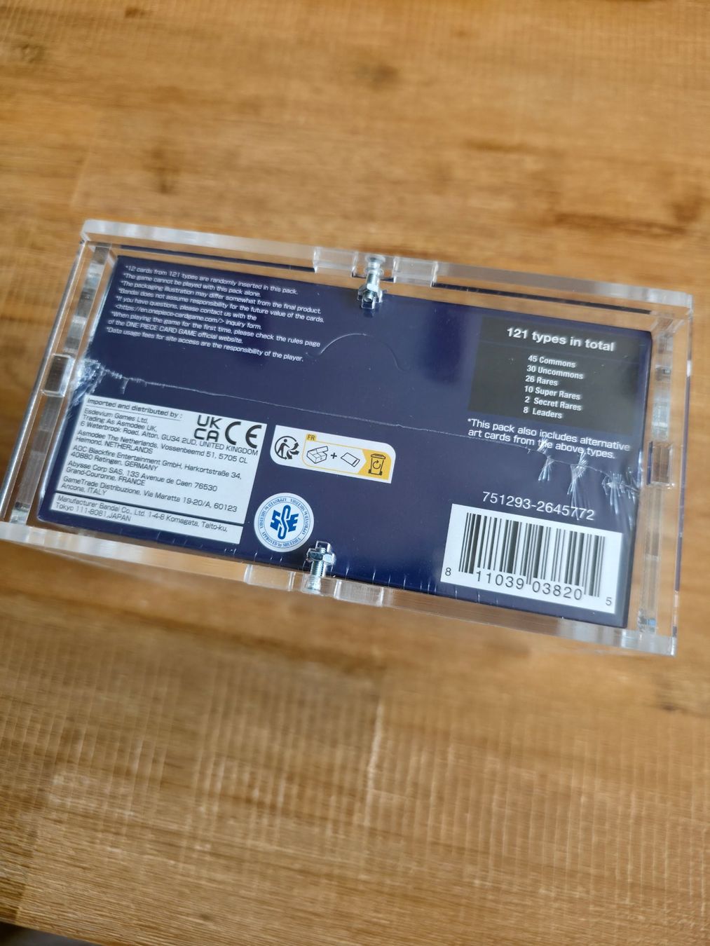 Bandai Carte collezionabili: One Piece OP01 Romance Dawn Display Blue Bottom pre errata – Nuovo e nell'imballaggio originale da Turbenthal venduto da 90erShop 2