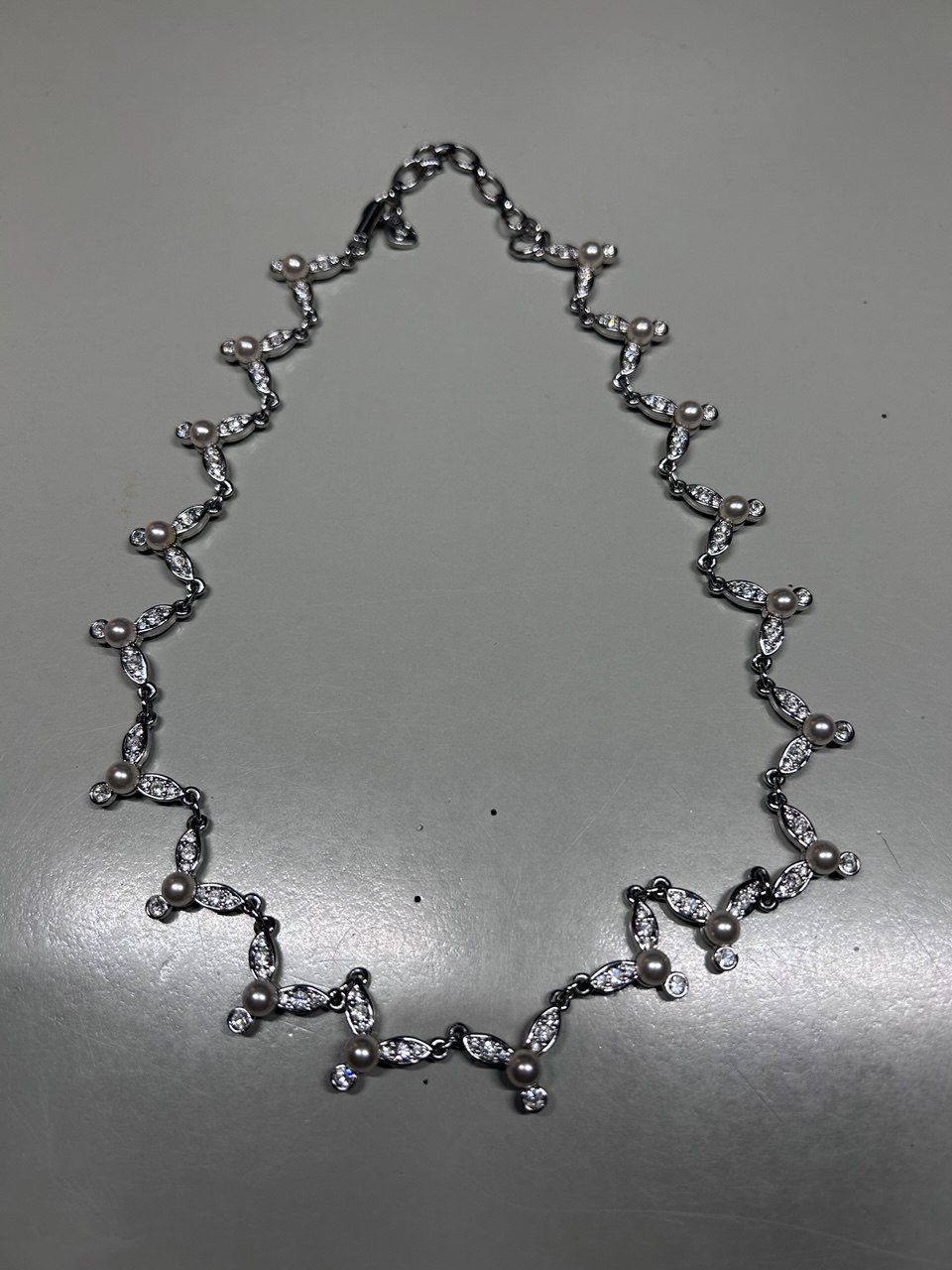 Swarovski Catenine: Collana Vintage Swarovski "Fidelity" – Usato da Giubiasco venduto da LorisVale