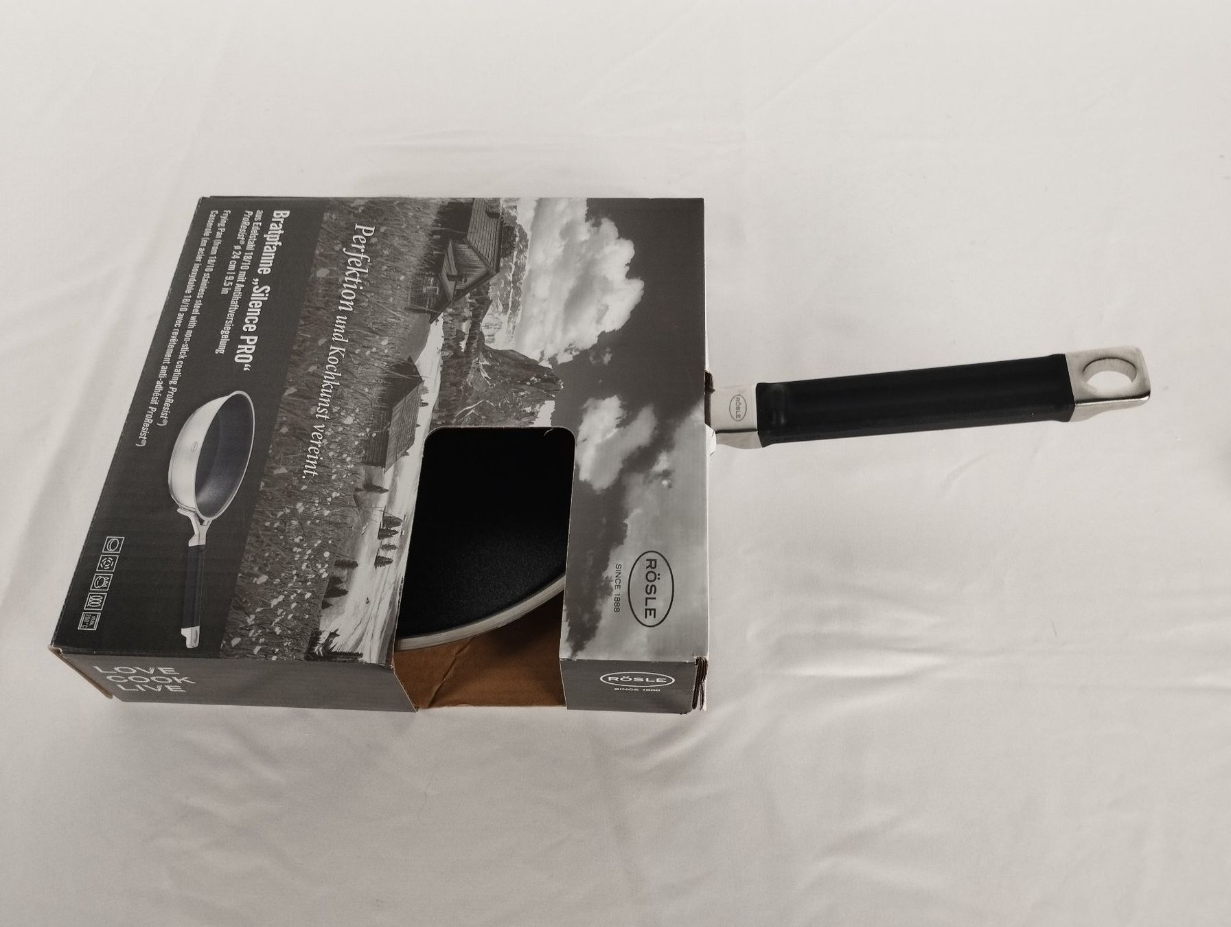 Rösle Padelle: RÖSLE Bratpfanne "Silence PRO" – Nuovo e nell'imballaggio originale da Schübelbach venduto da Restwert_Schubelbach 1