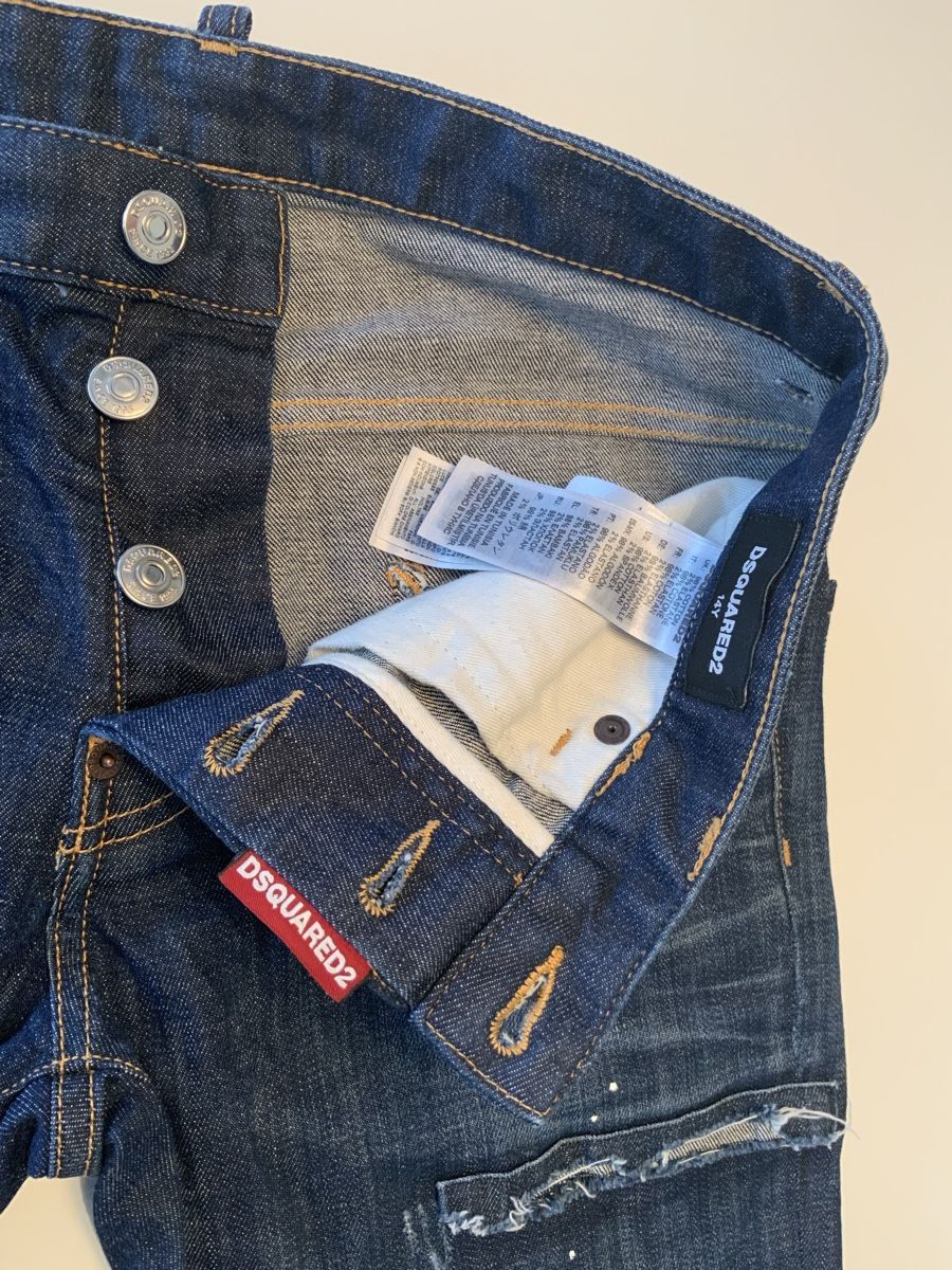 Dsquared2 Pantaloni: Jeans, DSQUARED2, Knaben, 14Y, SUPERCOOL – Usato da Stäfa venduto da sylla73 6