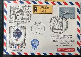 Österreich Ballonpost 1968 - Wegen Streik ausgefallen