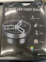 8 Inch LED RGB Licht Basis Neu! (G)