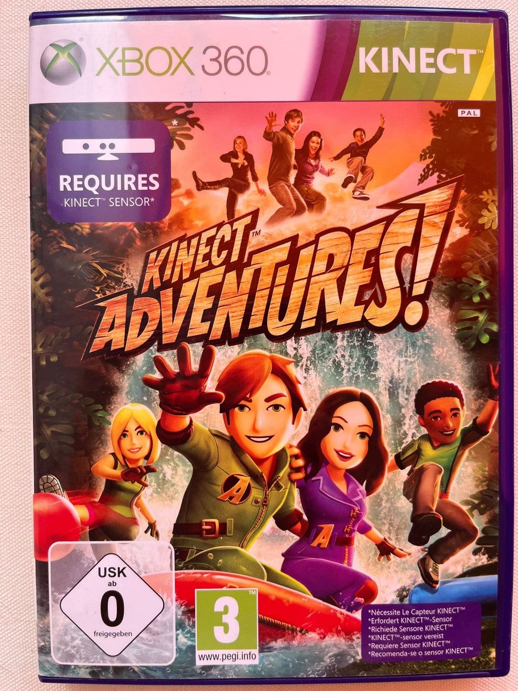 Microsoft Giochi: Kinect Adventures! Xbox 360 Spiel – Usato da Zürich venduto da Gurkis
