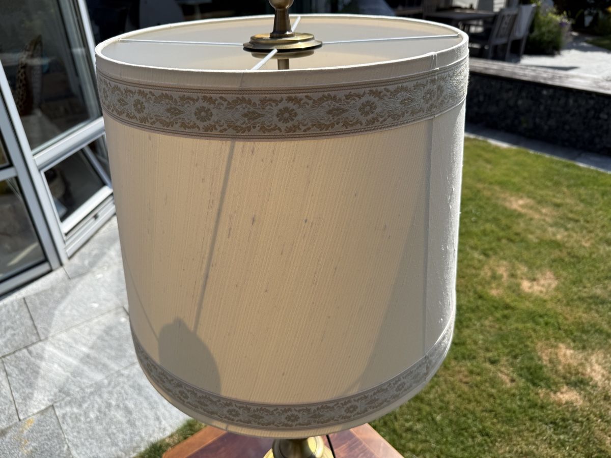Lampade: Tischlampe Messing patiniert – Usato da Russikon venduto da manureloop 6