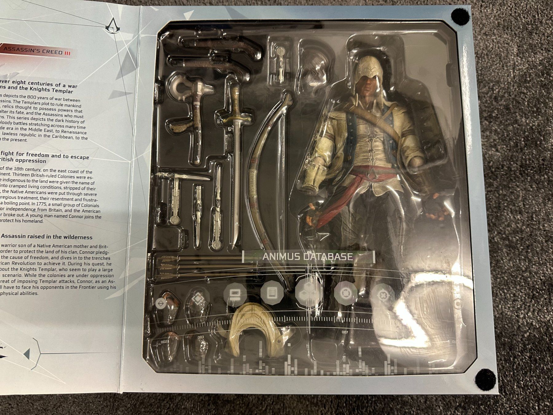 Statuette: Assassin's creed 3 Play Arts Figur – Nuovo e nell'imballaggio originale da Menziken venduto da DerFloh 1