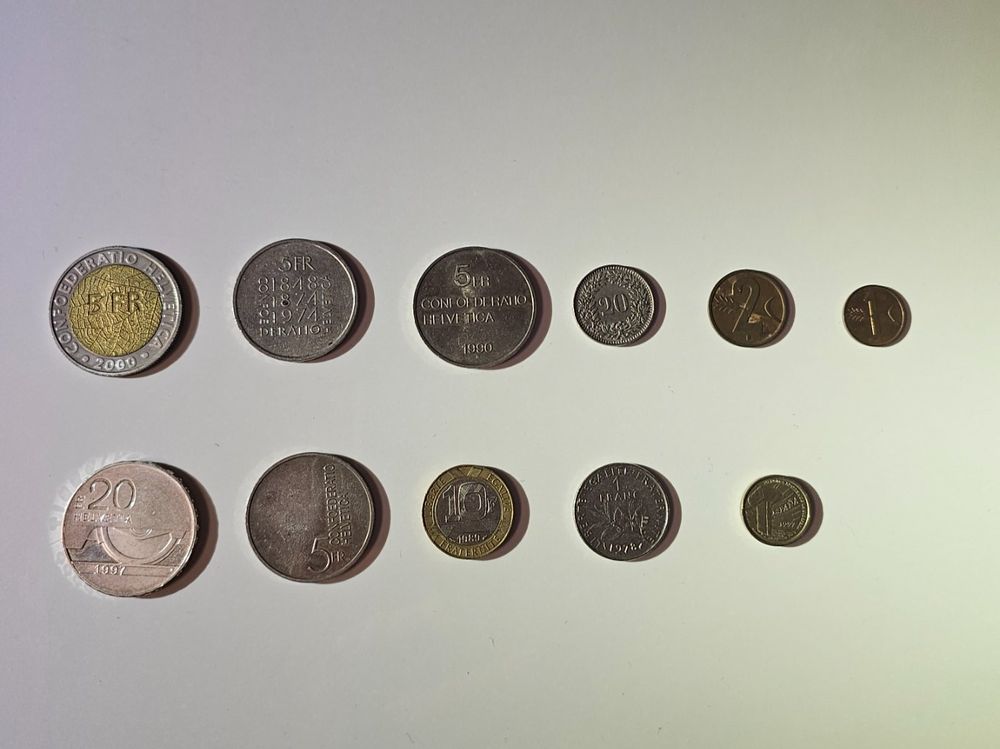5 Alte Münzen Mit Schiffen – Limitierte Sammleredition, Echte Historische Münzen Aus Verschiedenen Ländern