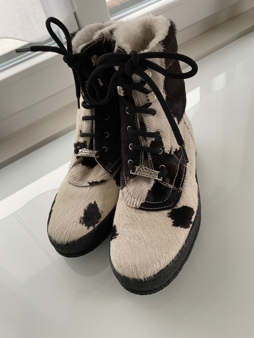 Damenschuhe: Ammann Fellstiefel Gr. 37, neu – Neu (gemäss Beschreibung) aus Uzwil von langensteig 1