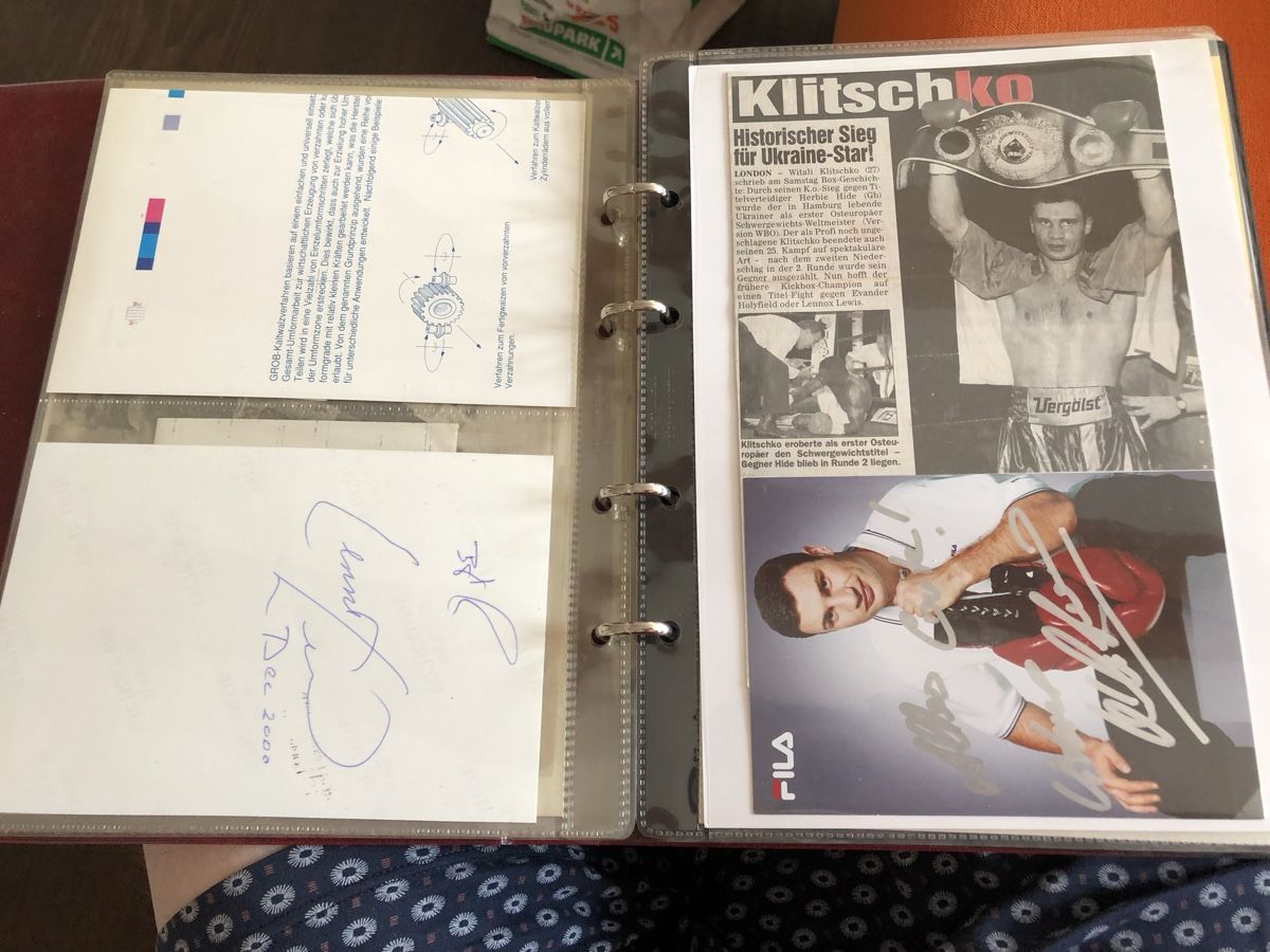 Autogramme: Muhammad Ali - und 9 weitere BOX - LEGENDEN – Gebraucht aus Lufingen von Rac0 4