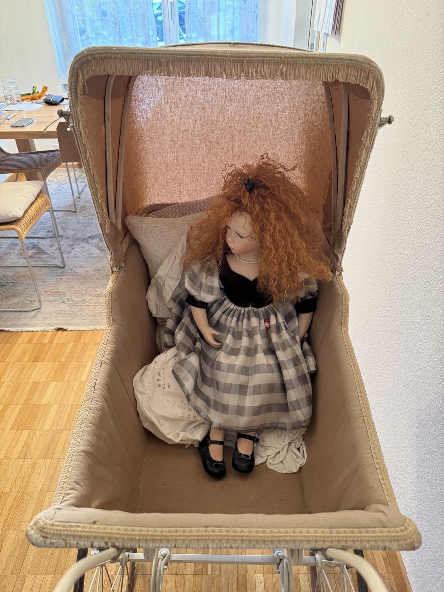 Poussette: Antiker Kinderwagen – D'occasion à Jona par BB42 2