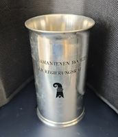 Zinnbecher 10cm - vergeben zur Diamant Hochzeit