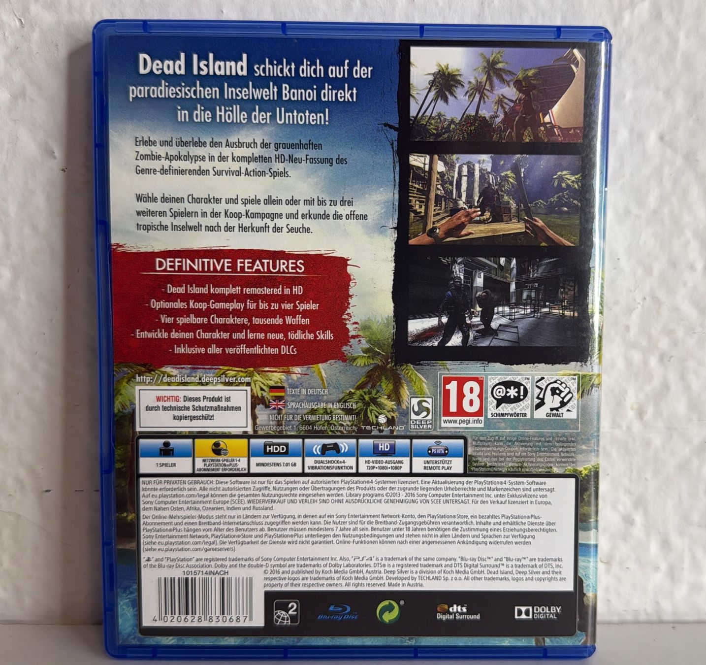Giochi: PS4 Spiel - Dead Island Definitive Edition – Usato da Ehrendingen venduto da lax21 1