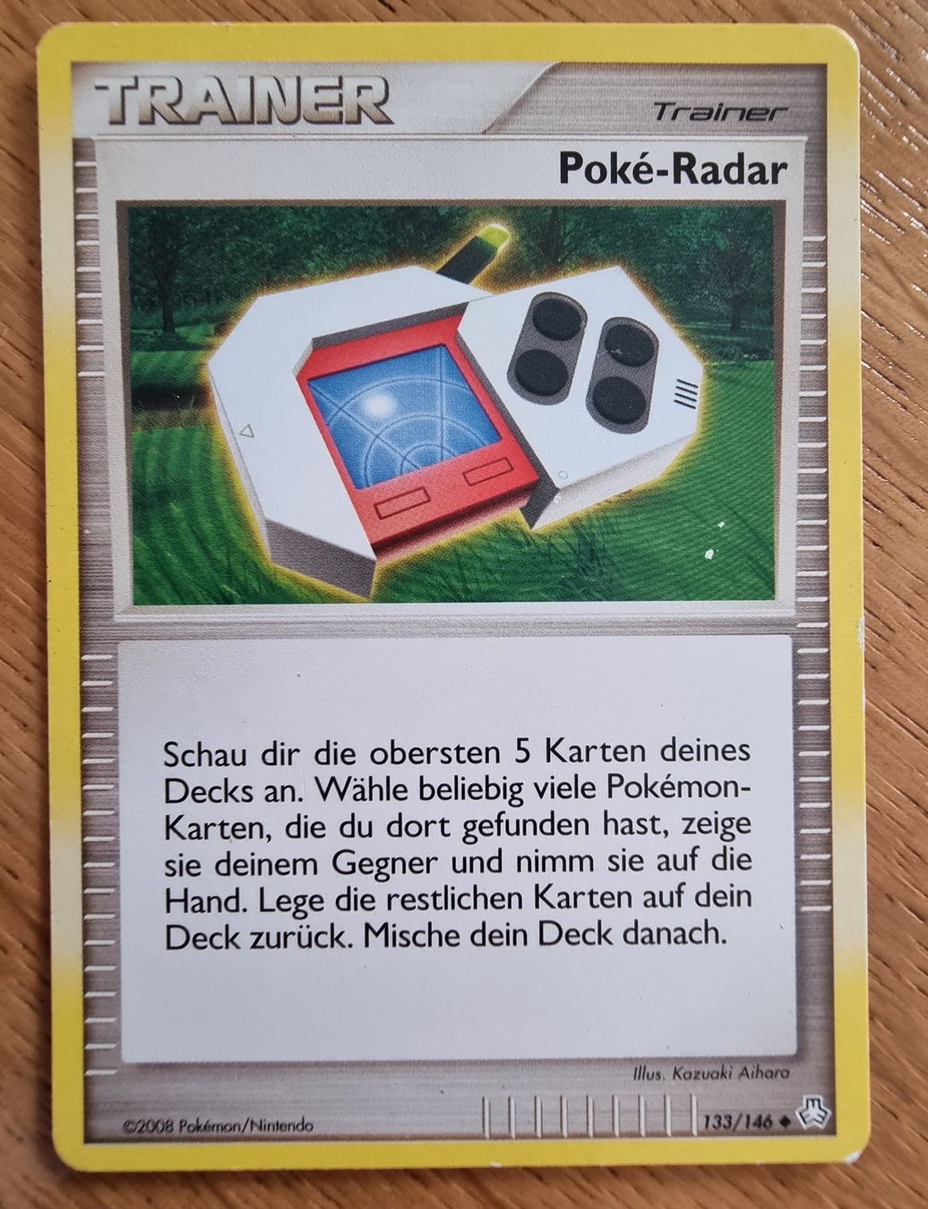Pokémon Carte collezionabili: Pokémon Poke-Radar 2008 DE 133/146 – Usato da Roggwil BE venduto da S_Cards