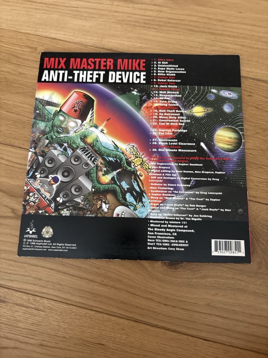 Dischi in vinile: Mix Master Mike Anti-Theft Device – Usato da Corminboeuf venduto da Cmabillard 1