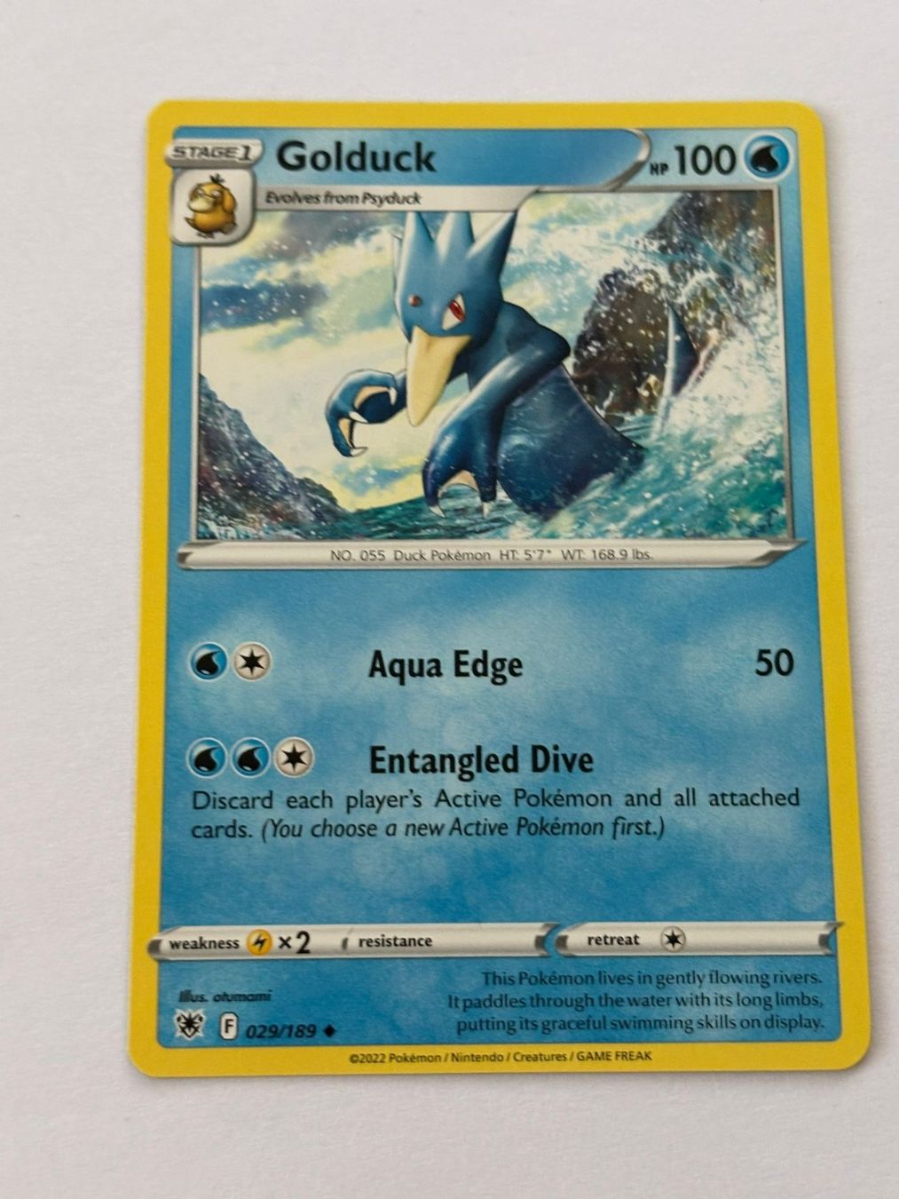 Pokémon Carte collezionabili: Golduck 029/189 – Usato da Herisau venduto da Seyashop_2