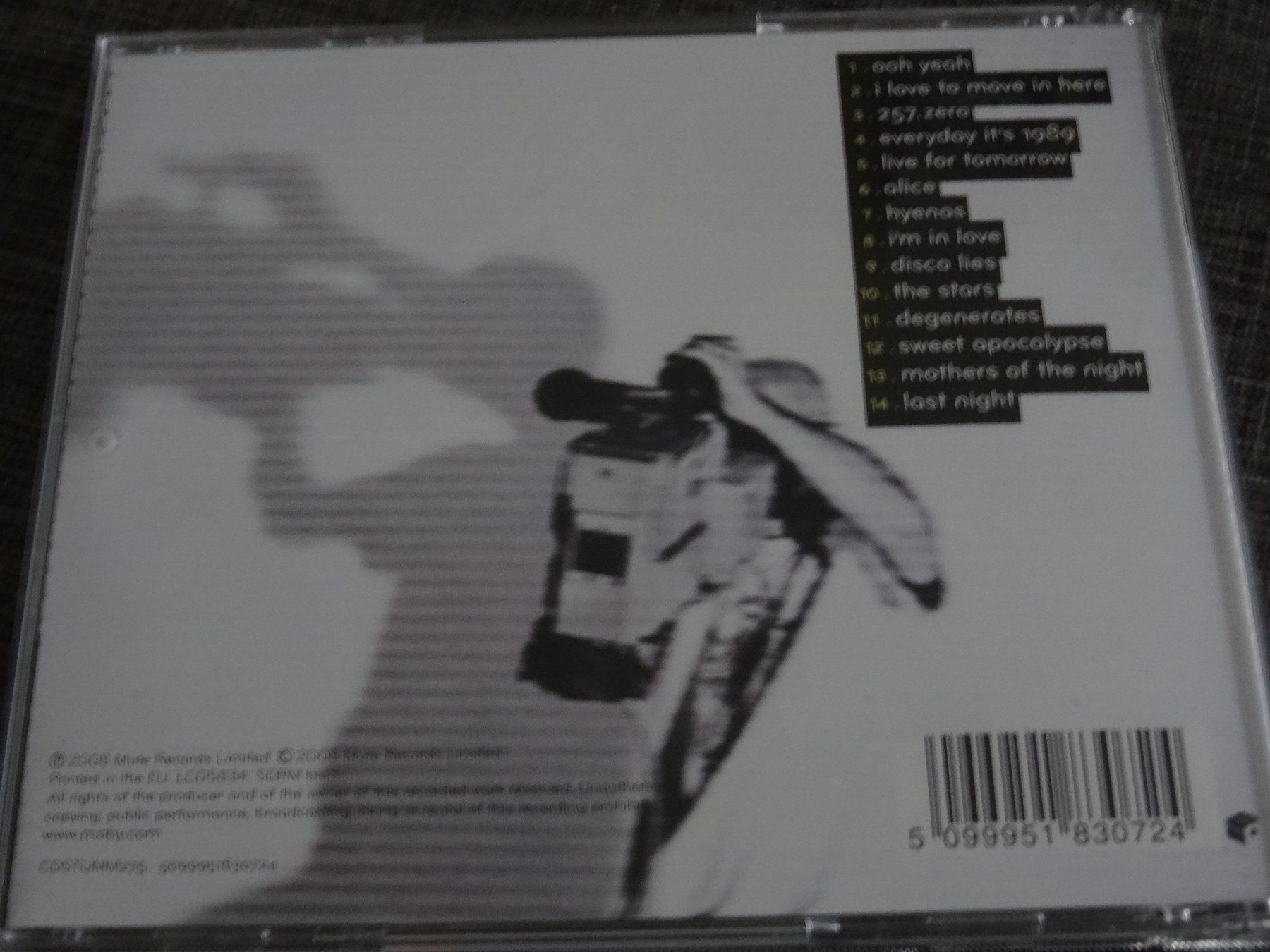 CDs: Moby - Last Night CD – Gebraucht aus Olten von Disc-Ausverkauf 1