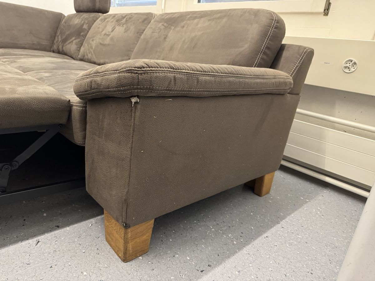 Divani: Ecksofa mit Schlaffunktion braun – Usato da Wetzikon ZH venduto da philippe_22 7