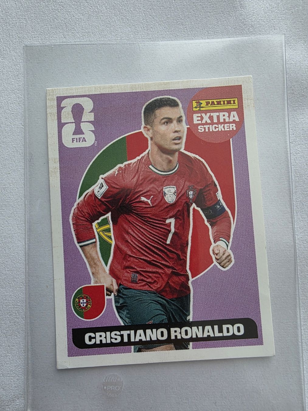 Panini Carte collezionabili: Cristiano Ronaldo Extra Sticker Lila – Nuovo (secondo la descrizione) da Uster venduto da Pmackie1501