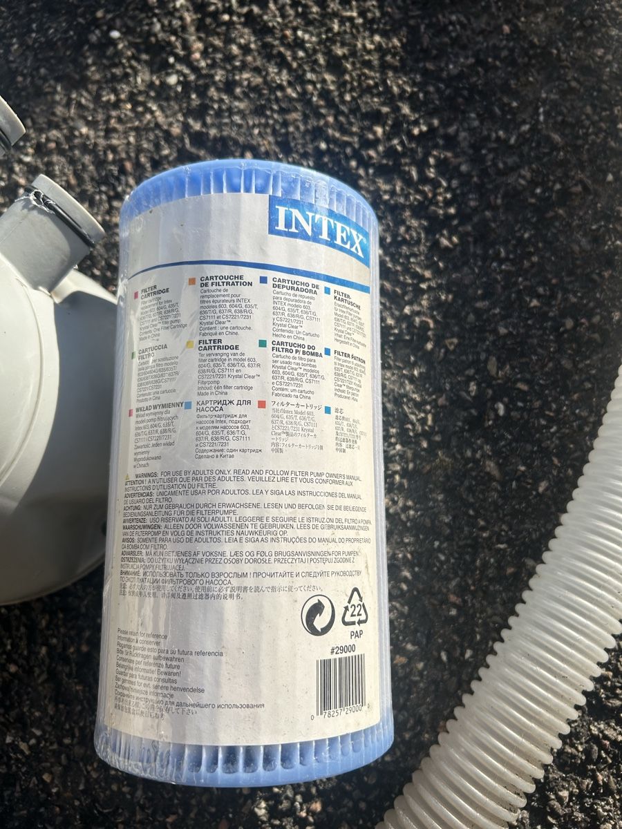 Intex Piscines: Intex Pool Filterpumpe – D'occasion à Schupfart par famueller 5