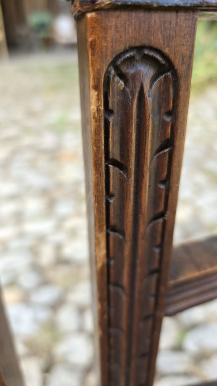 Sedie: Holzstühle mit Leder gepolstert – Usato da Birrwil venduto da maz_rb66 7