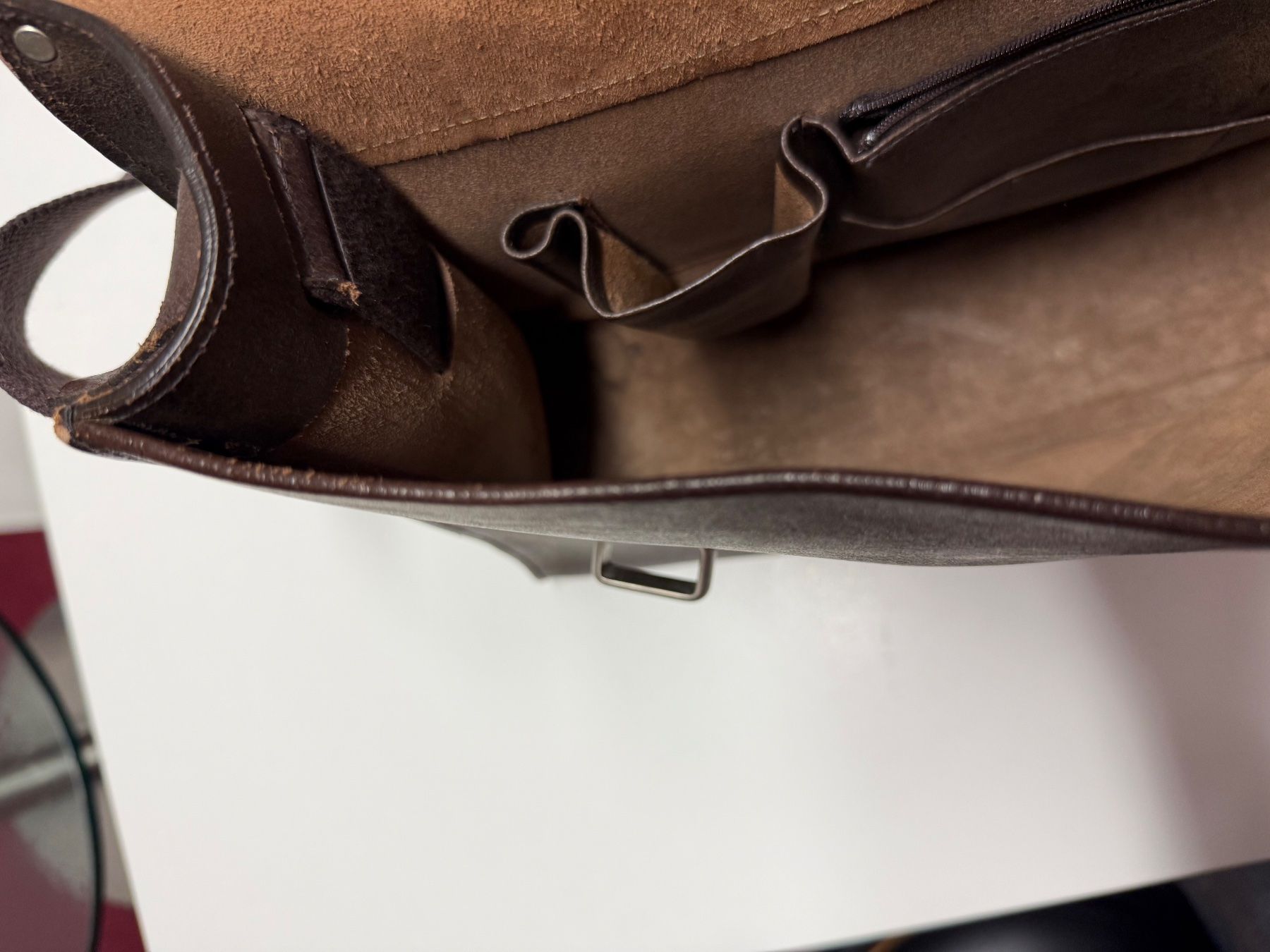 Navyboot Valigie & Borse: Navyboot Aktenmappe Leder, braun – Usato da Spreitenbach venduto da Jesset 6