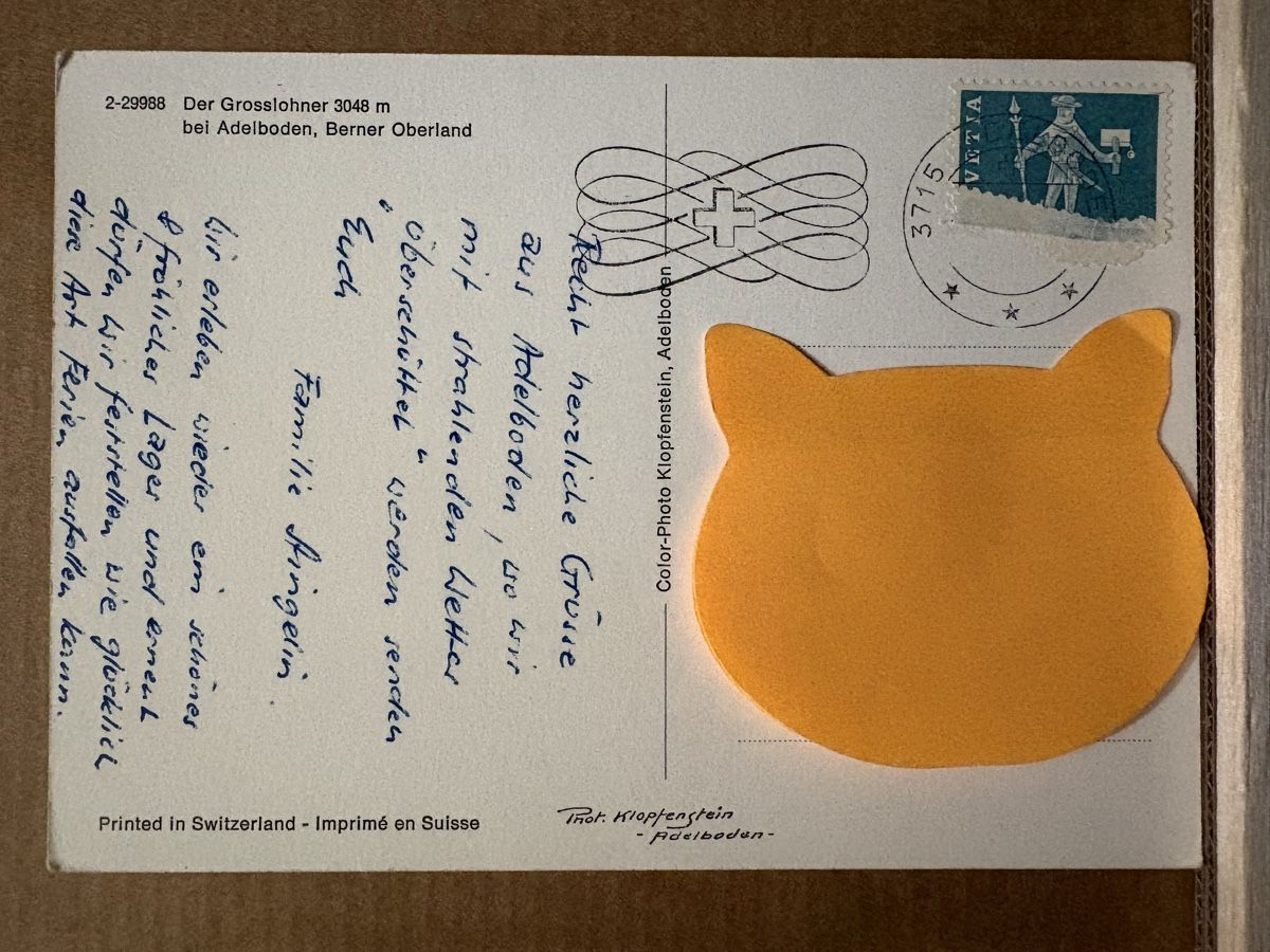 Cartoline postali: AK von der Grosslohner Berg – Usato da Rümlang venduto da Kartenpost1 1