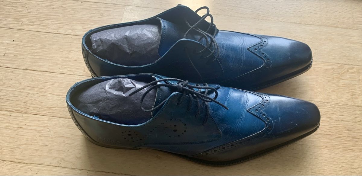 Hamilton Scarpe da uomo: Melvin & Hamilton Lederhalbschuhe 44 NEU – Nuovo e nell'imballaggio originale da Zürich venduto da Fieber