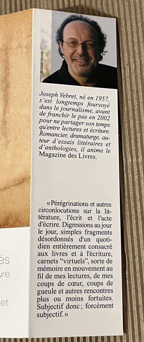 Libri: Fragments désordonnés Carnets de lecture Joseph Vebret – Usato da La Tour-de-Peilz venduto da Pansy02 6