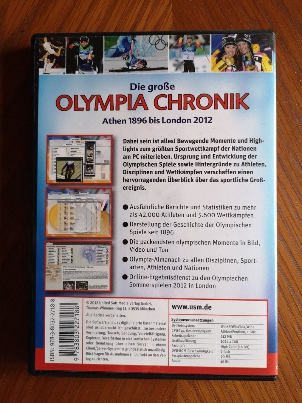 Software: Die grosse Olympia Chronik 1896 - 2012 – Gebraucht aus Rothrist von GIWALD 1