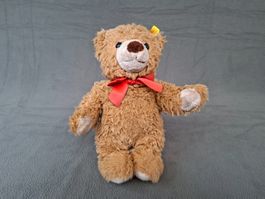 Steiff Teddybär mit roter Schleife - Vintage / Gebraucht