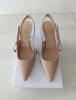 Dior J' Adior Slingback Pumps, Gr. 37, nude, neuwertig!
