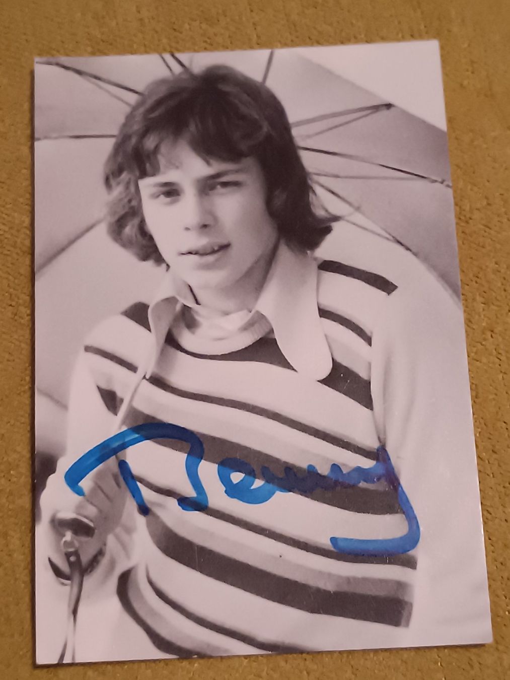 Autogramme: Benny  - Autogramm aus den 80er – Gebraucht aus Menziken von Autogramme