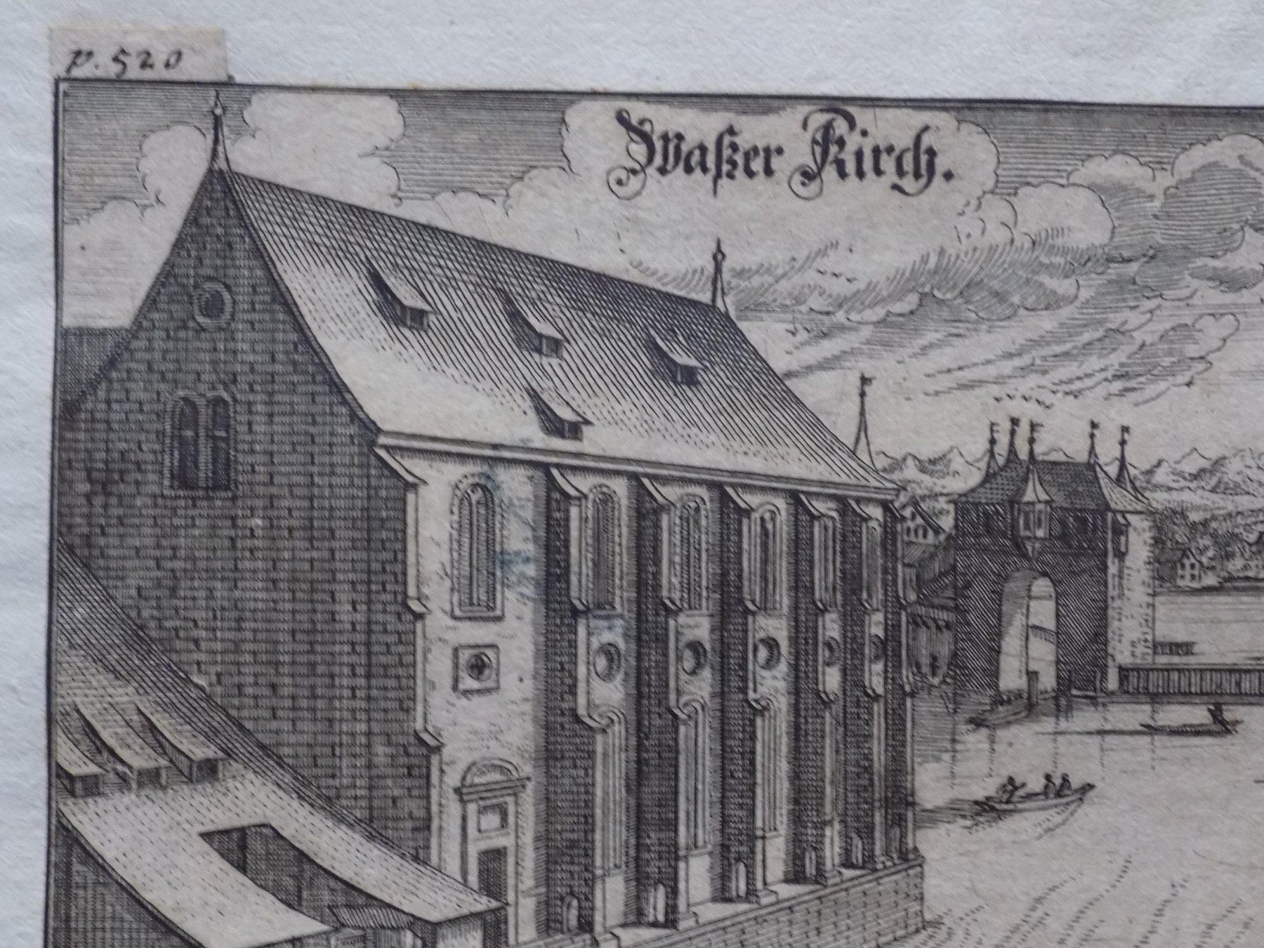 Incisioni: Zürich Wasserkirche – Usato da Risch venduto da Rischli15 4