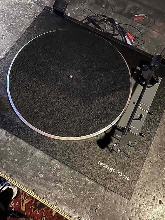 Platine Vinyle Thorens TD115 Révisée – Prête à L’emploi, Son Hi-Fi, Sans Capot