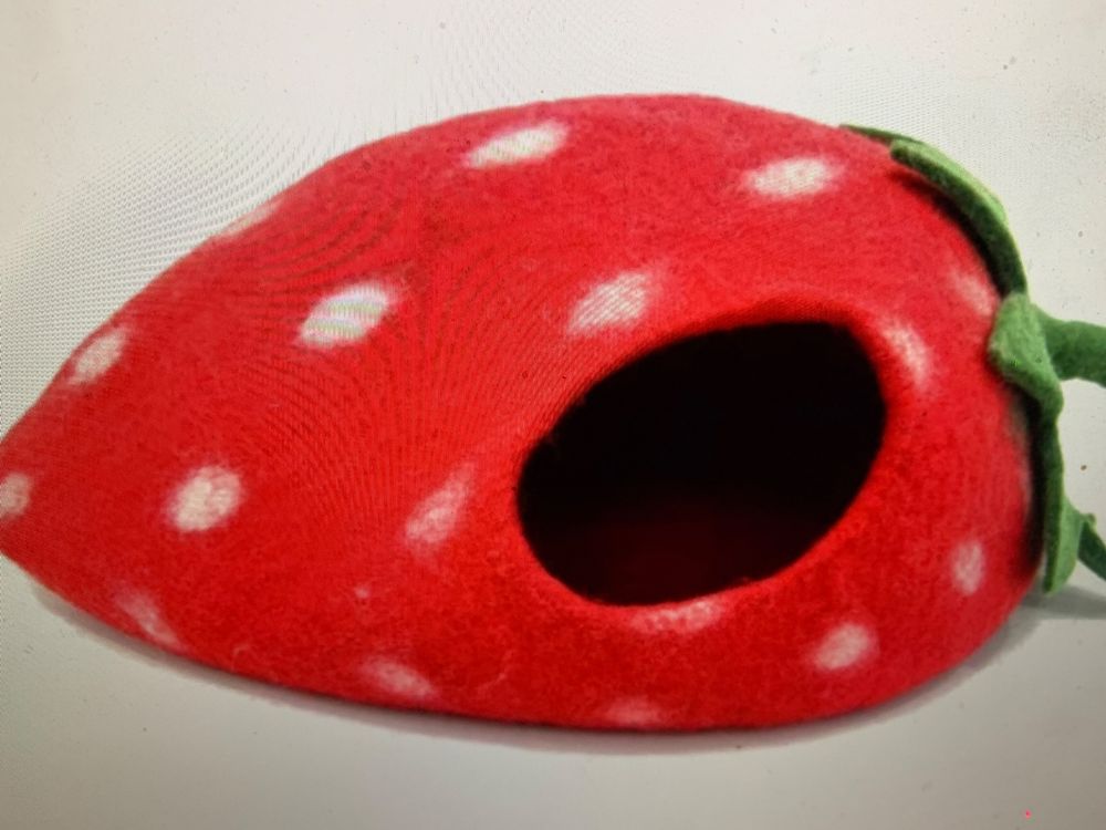 Handgemachte Filz-Erdbeeren & Gänseblümchen – Deko-Set Für DIY, Party, Zuhause
