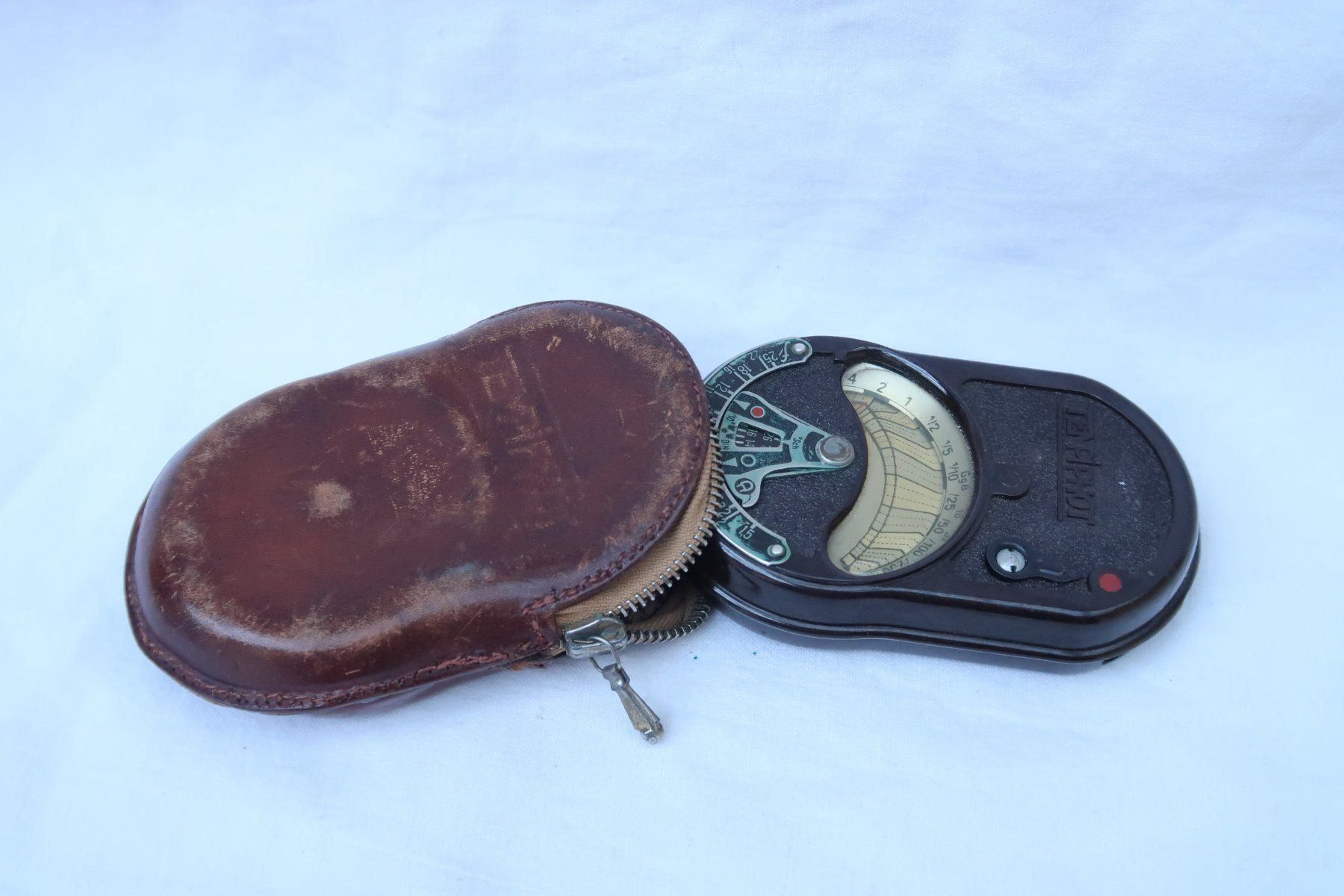 Fotocamera: Antiker Belichtungsmesser "Tempiphot" ca.1930(?) – Usato da Muttenz venduto da Laeckerlihamschter 2