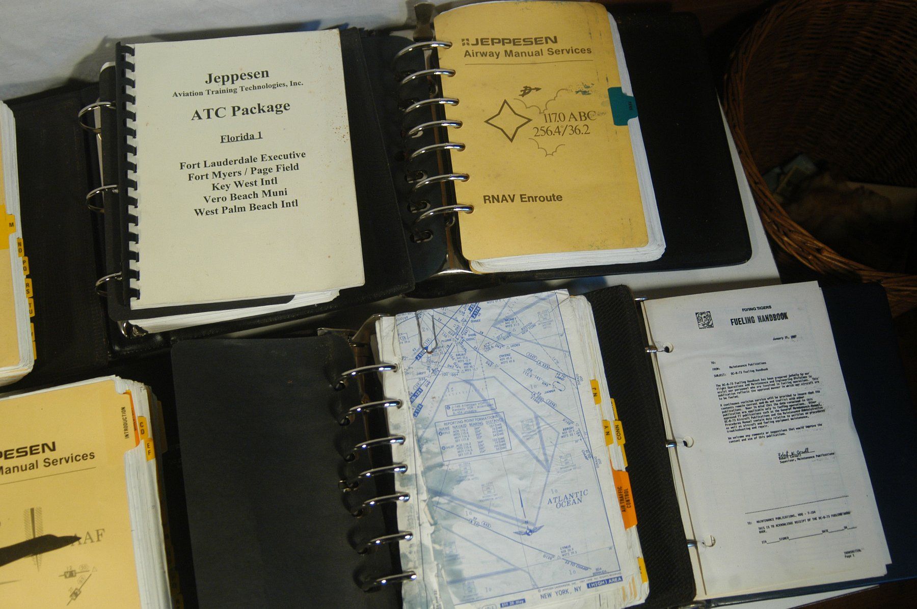 Libri: Luftfahrt Flieger Manuale 8 Ordner – Usato da Herisau venduto da Wisen 2