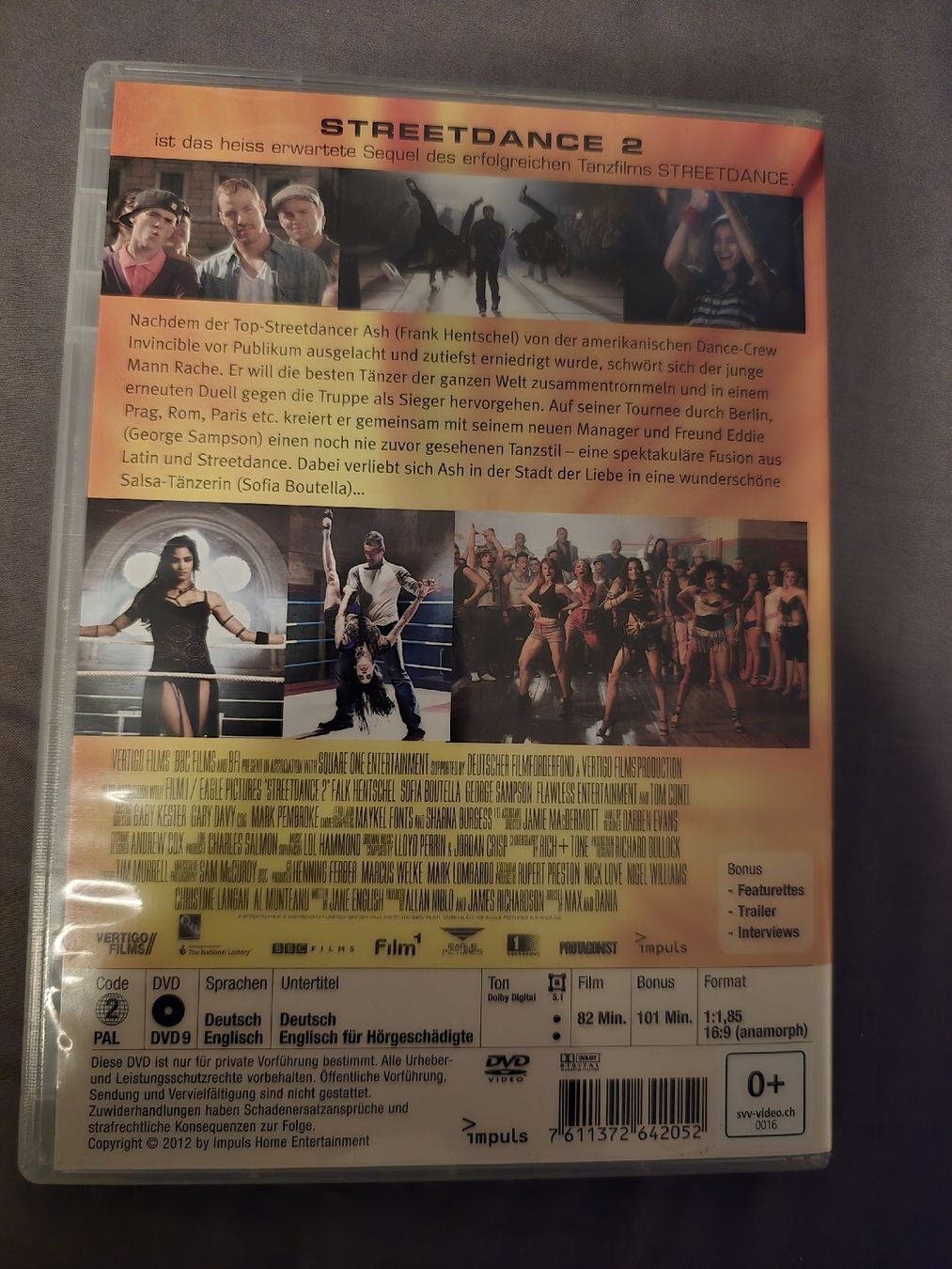 Tutti i DVDs: DVD - Street dance 2 – Usato da Zug venduto da nic_wlj8 1